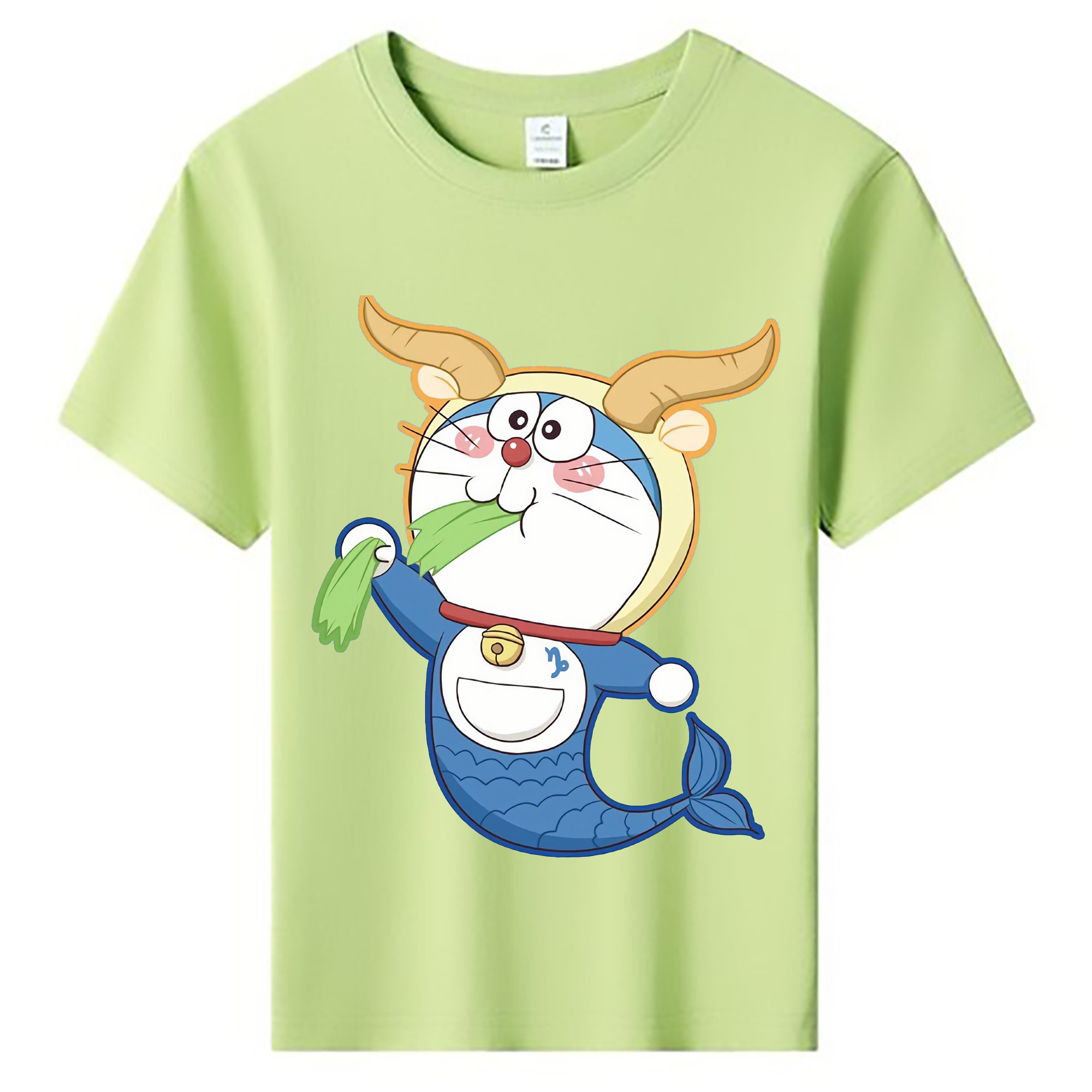 （画像用） ドラえもん Doraemon 綿100％キッズTシャツ（フロントプリント）